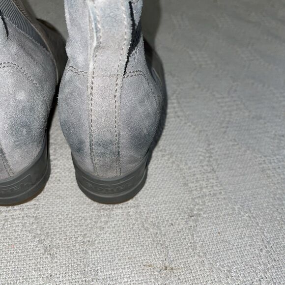 Sorel Women’s Ankle Boots Size 5 M Gray Leather Hiking Rugged - Picture 12 of 12